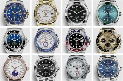 Rolex watch models list